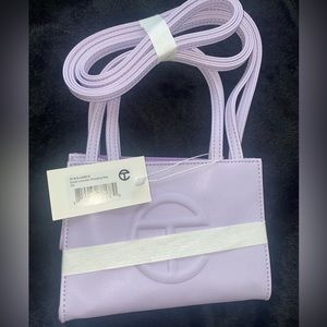Small lavender telfar bag brand new never worn